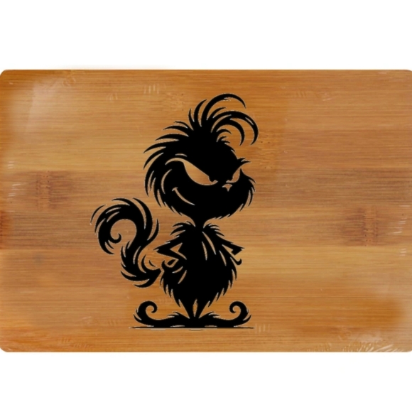 Grinch Cutting board personalized - Picture 2 of 3